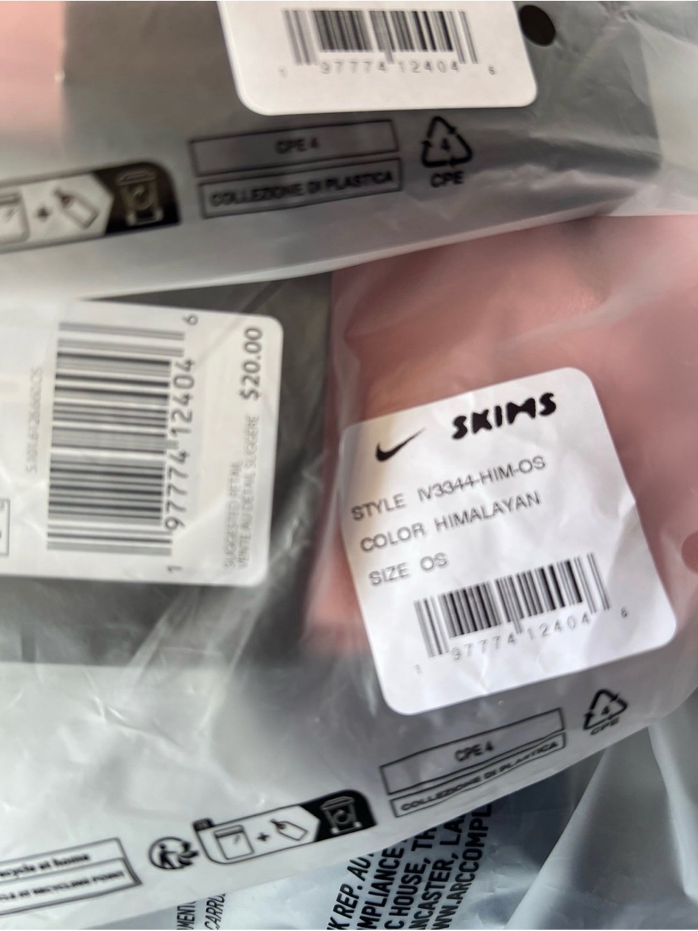 Nike Skims Headband I Himalayan Pink I NEW - Picture 4 of 4